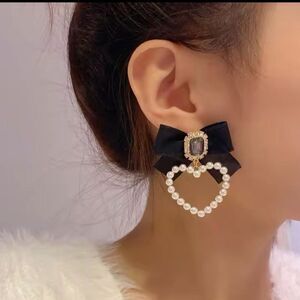 Bohemian heart earrings N291